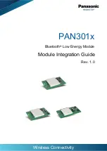 Preview for 1 page of Panasonic PAN301 Series Integration Manual