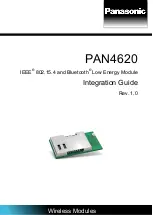 Preview for 1 page of Panasonic PAN4620 Integration Manual