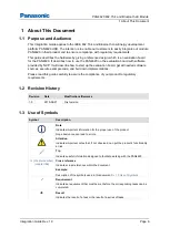 Preview for 6 page of Panasonic PAN4620 Integration Manual