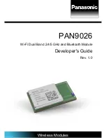 Preview for 1 page of Panasonic PAN9026 Developer'S Manual