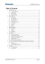 Preview for 4 page of Panasonic PAN9026 Product Specification