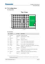 Preview for 8 page of Panasonic PAN9026 Product Specification