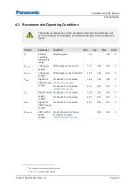 Preview for 46 page of Panasonic PAN9026 Product Specification