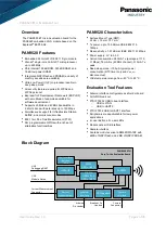 Preview for 2 page of Panasonic PAN9520 User Manual