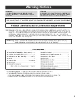 Preview for 3 page of Panasonic Panaboard KX-BP800 Operating Instructions Manual