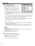 Preview for 38 page of Panasonic Panaboard KX-BP800 Operating Instructions Manual