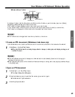 Preview for 49 page of Panasonic Panaboard KX-BP800 Operating Instructions Manual