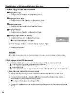 Preview for 54 page of Panasonic Panaboard KX-BP800 Operating Instructions Manual