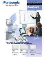 Preview for 1 page of Panasonic Panaboard UB-5315 Specification Sheet