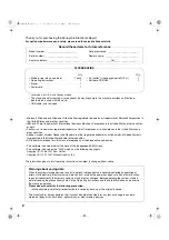 Preview for 2 page of Panasonic Panaboard UB-5320 Operating Instructions Manual