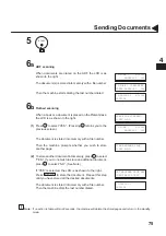 Предварительный просмотр 77 страницы Panasonic PANAFAX DF-1100 User Manual