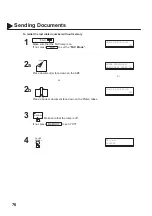 Предварительный просмотр 78 страницы Panasonic PANAFAX DF-1100 User Manual