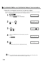 Предварительный просмотр 148 страницы Panasonic PANAFAX DF-1100 User Manual