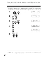 Предварительный просмотр 42 страницы Panasonic Panafax DX-800 Fax Manual