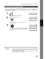 Предварительный просмотр 91 страницы Panasonic Panafax DX-800 Fax Manual