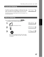 Предварительный просмотр 97 страницы Panasonic Panafax DX-800 Fax Manual