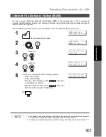 Предварительный просмотр 101 страницы Panasonic Panafax DX-800 Fax Manual