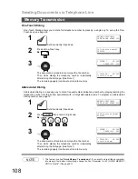 Предварительный просмотр 108 страницы Panasonic Panafax DX-800 Fax Manual