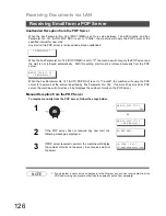 Предварительный просмотр 126 страницы Panasonic Panafax DX-800 Fax Manual