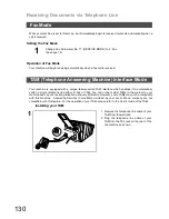 Предварительный просмотр 130 страницы Panasonic Panafax DX-800 Fax Manual