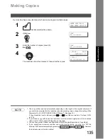 Предварительный просмотр 135 страницы Panasonic Panafax DX-800 Fax Manual