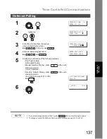 Предварительный просмотр 137 страницы Panasonic Panafax DX-800 Fax Manual