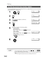 Предварительный просмотр 140 страницы Panasonic Panafax DX-800 Fax Manual