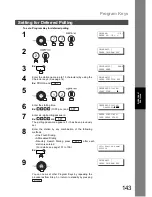 Предварительный просмотр 143 страницы Panasonic Panafax DX-800 Fax Manual