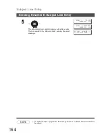 Предварительный просмотр 154 страницы Panasonic Panafax DX-800 Fax Manual