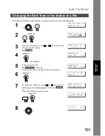 Предварительный просмотр 161 страницы Panasonic Panafax DX-800 Fax Manual