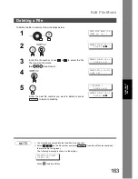 Предварительный просмотр 163 страницы Panasonic Panafax DX-800 Fax Manual