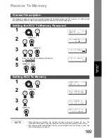 Предварительный просмотр 169 страницы Panasonic Panafax DX-800 Fax Manual