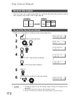 Предварительный просмотр 172 страницы Panasonic Panafax DX-800 Fax Manual