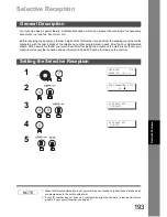 Предварительный просмотр 193 страницы Panasonic Panafax DX-800 Fax Manual