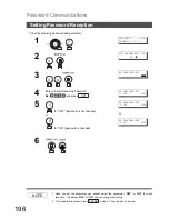 Предварительный просмотр 196 страницы Panasonic Panafax DX-800 Fax Manual