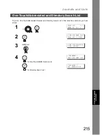 Предварительный просмотр 215 страницы Panasonic Panafax DX-800 Fax Manual