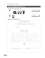 Предварительный просмотр 220 страницы Panasonic Panafax DX-800 Fax Manual