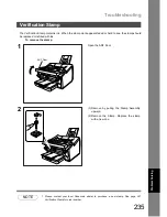 Предварительный просмотр 235 страницы Panasonic Panafax DX-800 Fax Manual