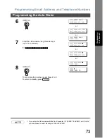 Preview for 73 page of Panasonic Panafax DX-800 Network Fax Manual