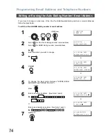 Preview for 74 page of Panasonic Panafax DX-800 Network Fax Manual