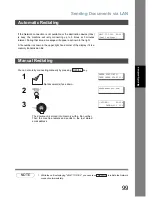 Preview for 99 page of Panasonic Panafax DX-800 Network Fax Manual