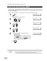 Preview for 102 page of Panasonic Panafax DX-800 Network Fax Manual