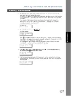 Preview for 107 page of Panasonic Panafax DX-800 Network Fax Manual