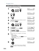 Preview for 144 page of Panasonic Panafax DX-800 Network Fax Manual