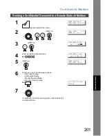 Preview for 201 page of Panasonic Panafax DX-800 Network Fax Manual