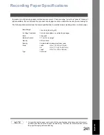 Preview for 241 page of Panasonic Panafax DX-800 Network Fax Manual