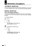 Preview for 44 page of Panasonic Panafax UF-120 User Manual