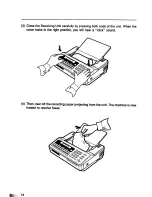 Предварительный просмотр 14 страницы Panasonic Panafax UF-121 User Manual