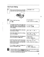 Preview for 45 page of Panasonic Panafax UF-140 User Manual