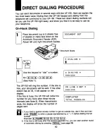 Предварительный просмотр 11 страницы Panasonic Panafax UF-150 How To Use Manual